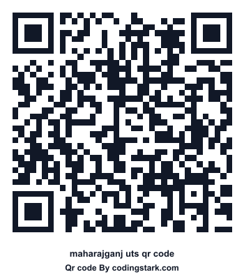 Maharajganj UTS QR Code