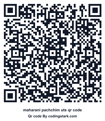 Maharani Pachchim UTS QR Code