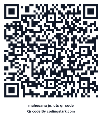 Mahesana Jn. UTS QR Code