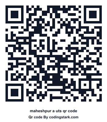 Maheshpur A UTS QR Code