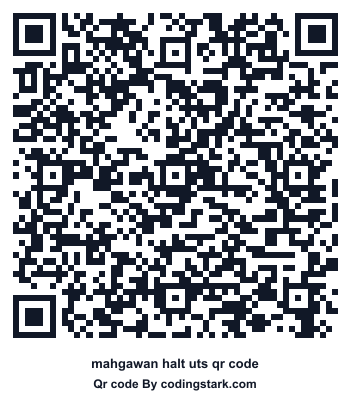 Mahgawan Halt UTS QR Code