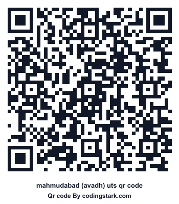 Mahmudabad (avadh) UTS QR Code
