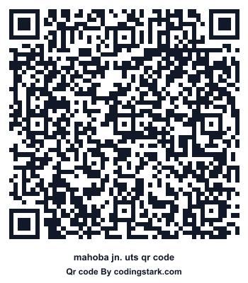 Mahoba Jn. UTS QR Code