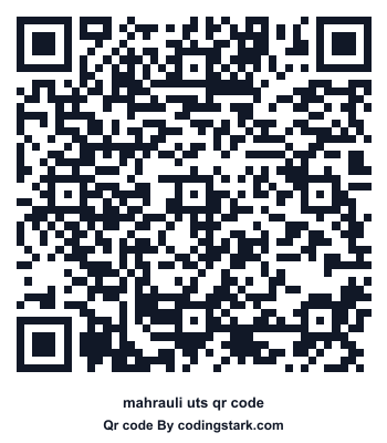 Mahrauli UTS QR Code