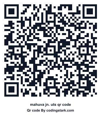 Mahuva Jn. UTS QR Code