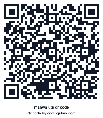 Mahwa UTS QR Code