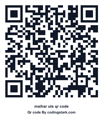 Maihar UTS QR Code