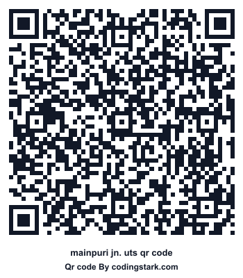 Mainpuri Jn. UTS QR Code