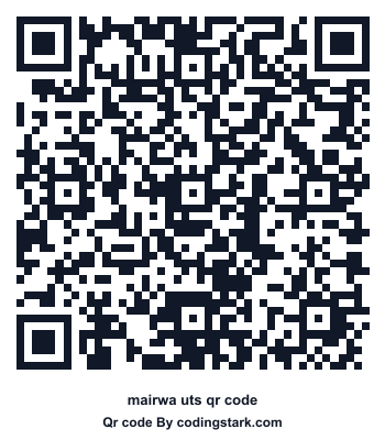 Mairwa UTS QR Code