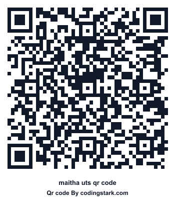 Maitha UTS QR Code