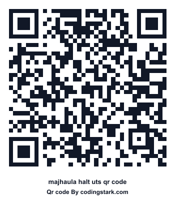 Majhaula Halt UTS QR Code