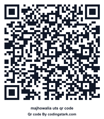 Majhowalia UTS QR Code
