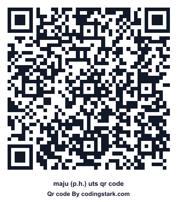 Maju (p.h.) UTS QR Code