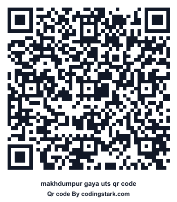 Makhdumpur Gaya UTS QR Code
