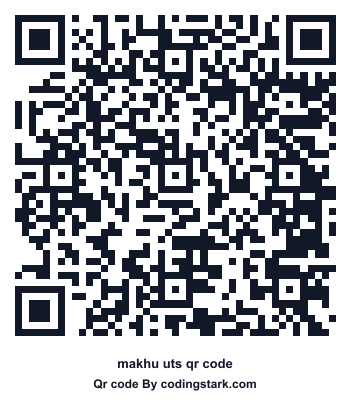 Makhu UTS QR Code