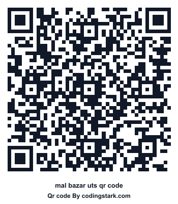 Mal Bazar UTS QR Code
