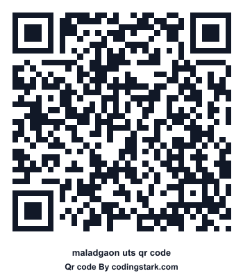 Maladgaon UTS QR Code