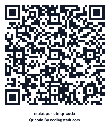 Malatipur UTS QR Code