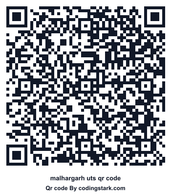 Malhargarh UTS QR Code