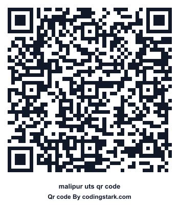 Malipur UTS QR Code