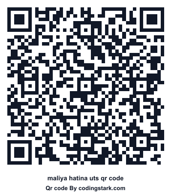 Maliya Hatina UTS QR Code