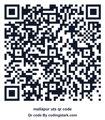 Mallapur UTS QR Code