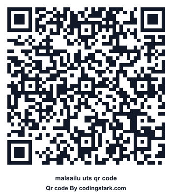 Malsailu UTS QR Code
