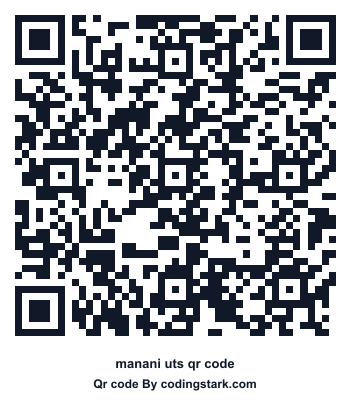 Manani UTS QR Code