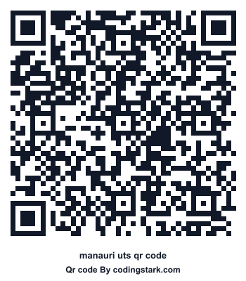 Manauri UTS QR Code