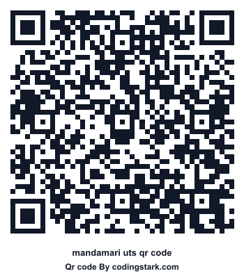 Mandamari UTS QR Code