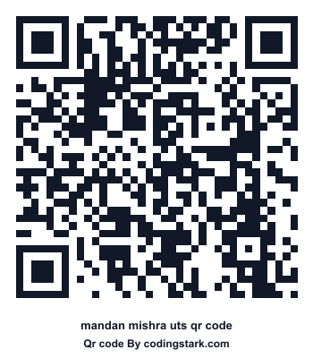 Mandan Mishra UTS QR Code