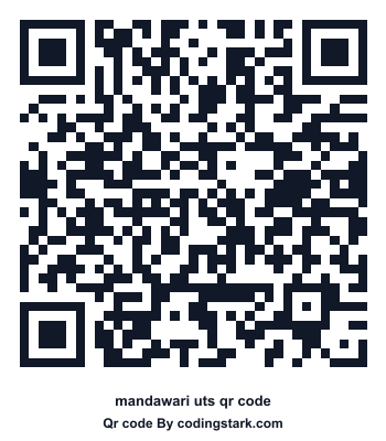 Mandawari UTS QR Code