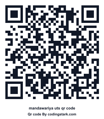 Mandawariya UTS QR Code