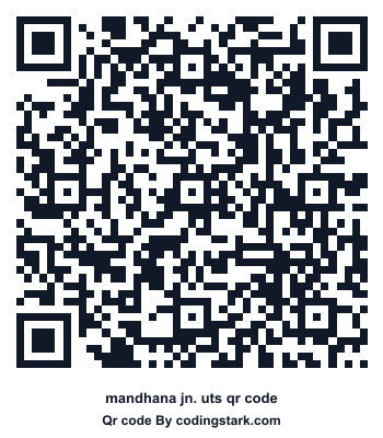 Mandhana Jn. UTS QR Code