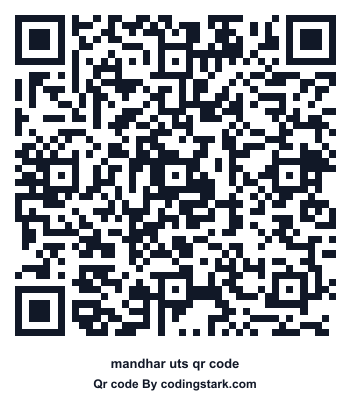 Mandhar UTS QR Code
