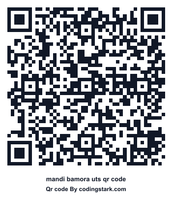 Mandi Bamora UTS QR Code