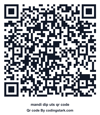 Mandi Dip UTS QR Code