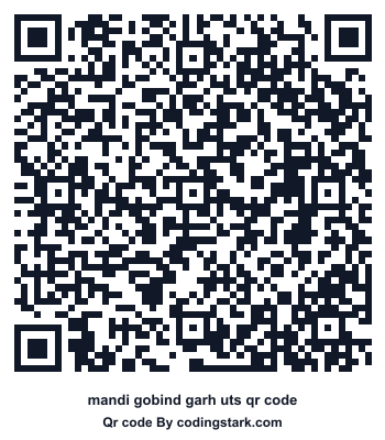 Mandi Gobind Garh UTS QR Code
