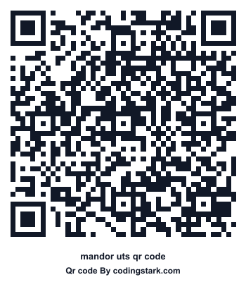 Mandor UTS QR Code