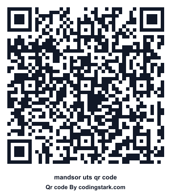 Mandsor UTS QR Code
