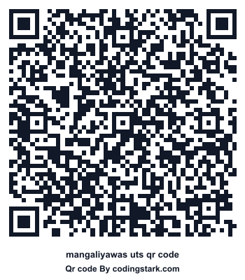 Mangaliyawas UTS QR Code