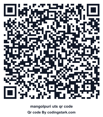 Mangolpuri UTS QR Code