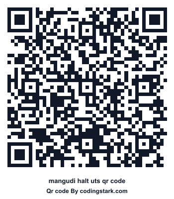 Mangudi Halt UTS QR Code