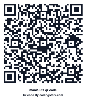 Mania UTS QR Code