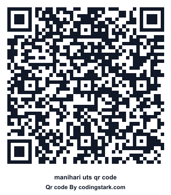 Manihari UTS QR Code