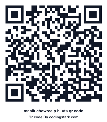 Manik Chowree P.h. UTS QR Code