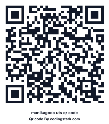 Manikagoda UTS QR Code