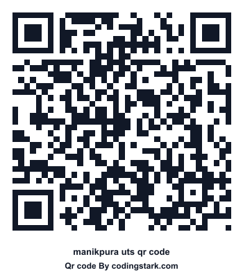 Manikpura UTS QR Code