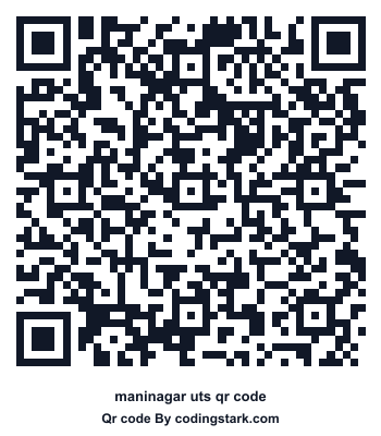 Maninagar UTS QR Code
