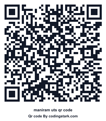 Maniram UTS QR Code